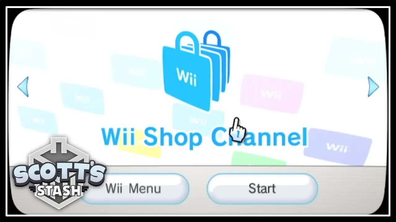 Browsing the Wii Shop Channel